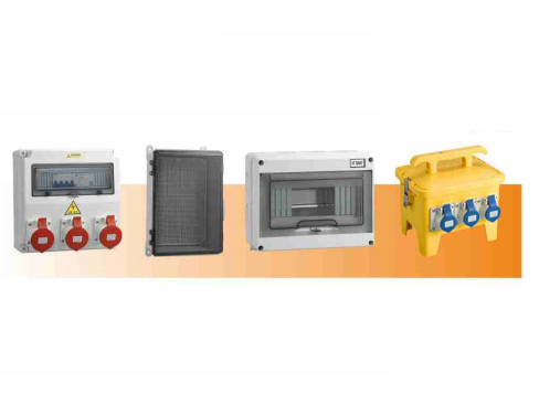 Kataloget af strømfordelingsboks