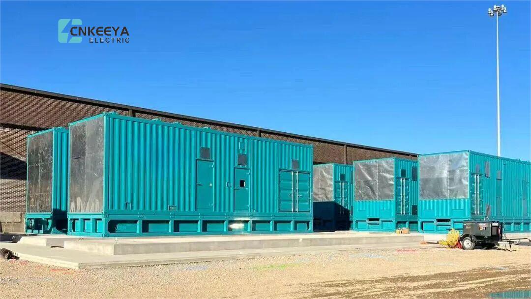 CNKEEYAs egenudviklede 13,8 kV opladningskabinet blev med succes afviklet i det amerikanske datacenter
