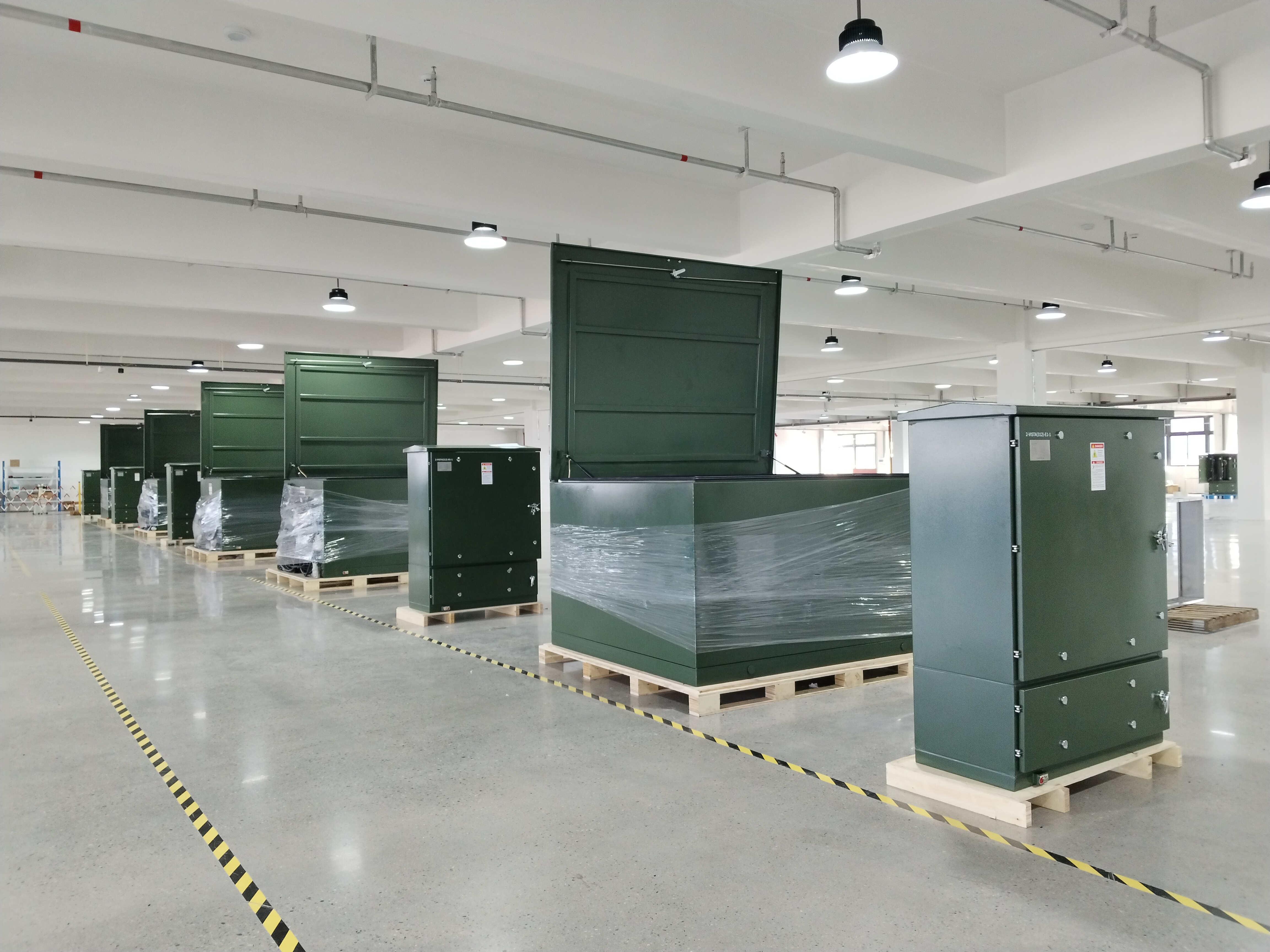 En storslået start! CNKEEYA Electrics underjordiske kabinet komplette sæt sendt til Ohio Data Center Project i USA